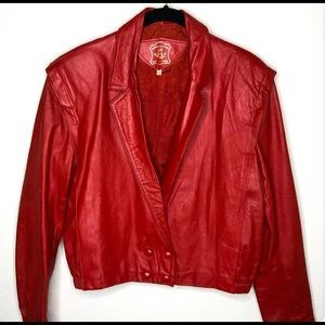 Red Leather Jacket